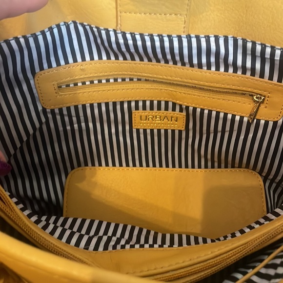 Urban Expressions Mustard Yellow Purse - Picture 3 of 6